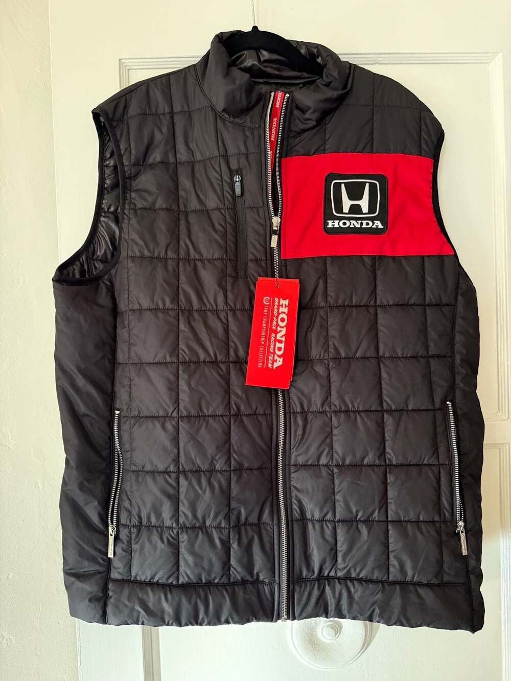 Honda 1989 Grand-Prix Racing Team Championship Collection Puffer Vest